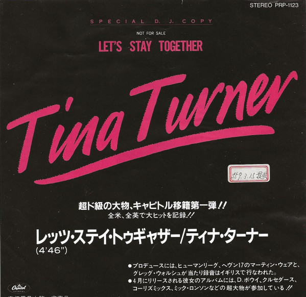 Capa de Let's Stay Together